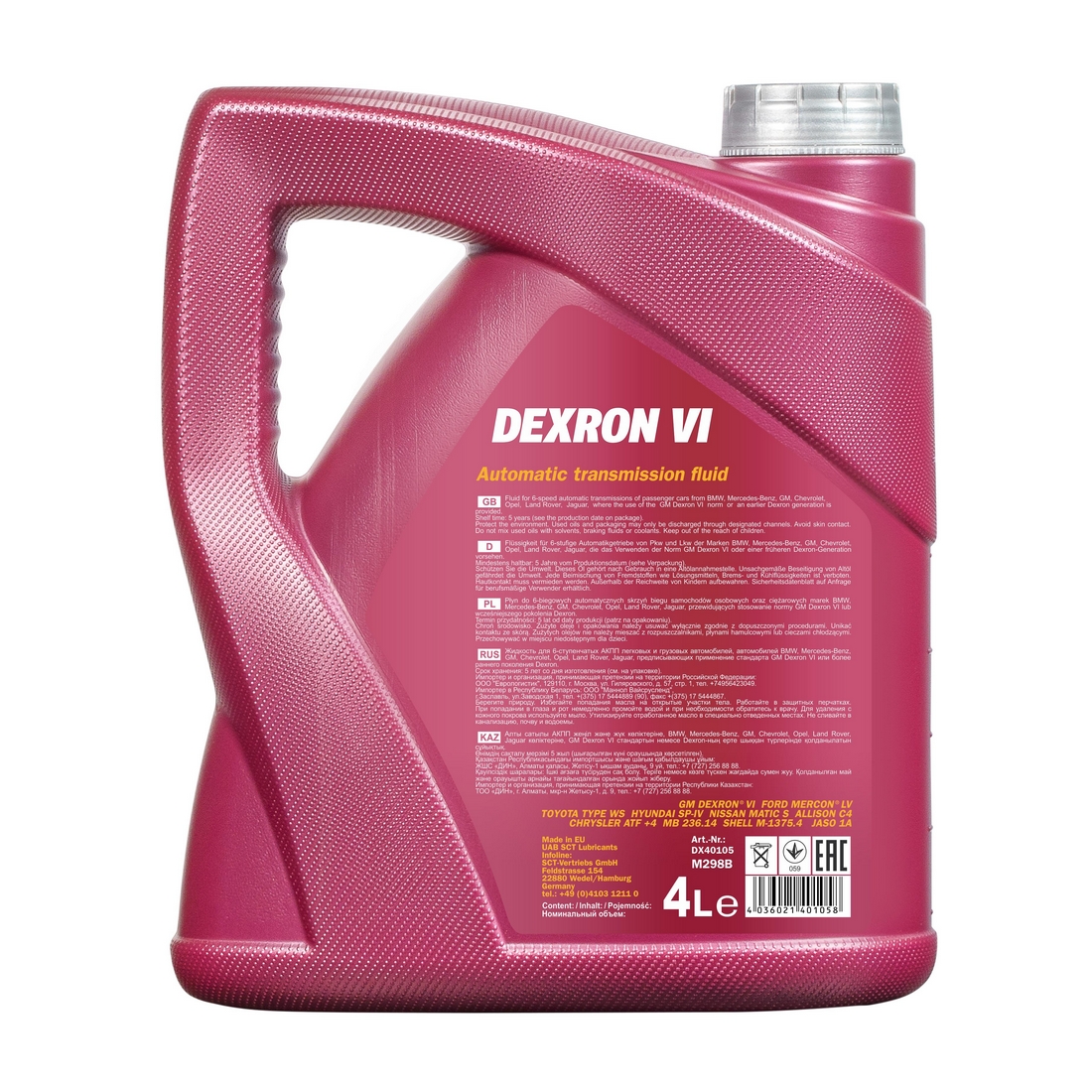 Mannol atf dexron vi